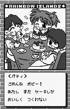 Rainbow Islands: Putty's Party screenshot 5 for WonderSwan